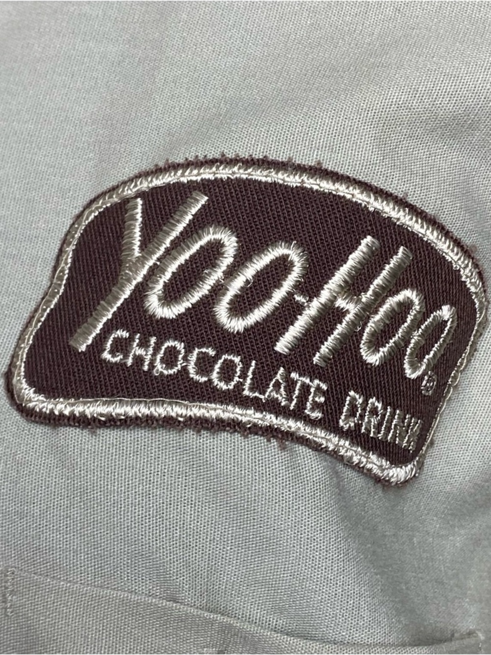 Vintage Yoo-hoo Chocolate Drink Short-Sleeve Embroidered Work Shirt Men’s XL - Picture 4 of 5